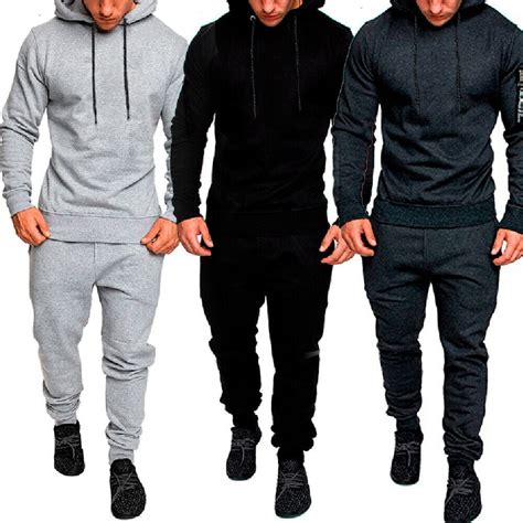 designer jogger men sweatsuit.